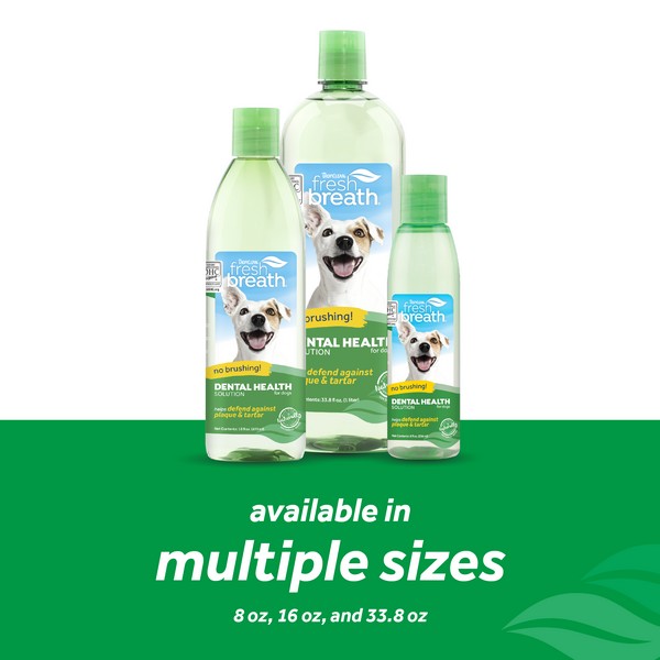 TropiClean Fresh Breath Dog Water Additive 236ml