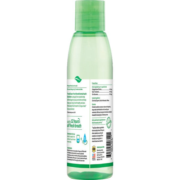 TropiClean Fresh Breath Dog Water Additive 236ml