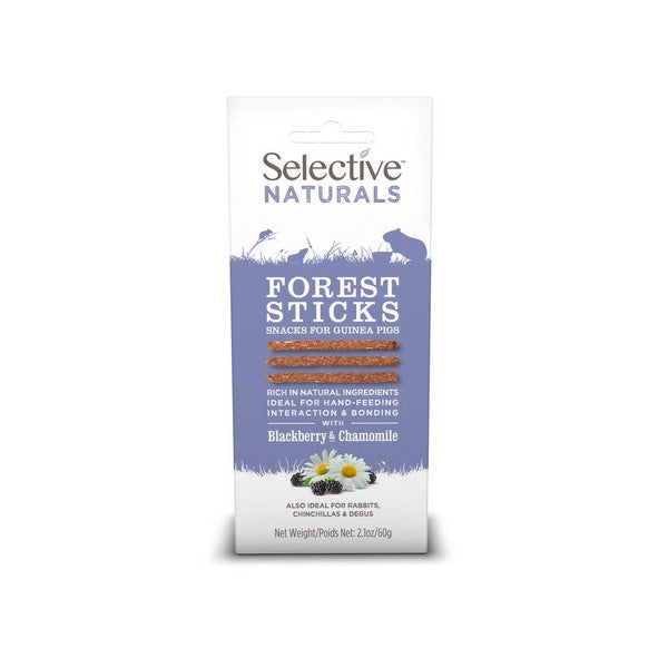 Selective Naturals Forest Sticks for Guinea Pigs with Blackberry & Chamomile