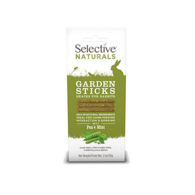 Selective Naturals Garden Sticks for Rabbits with Pea & Mint