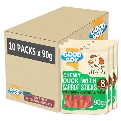 Good Boy Pawsley & Co Duck & Carrot sticks 90g