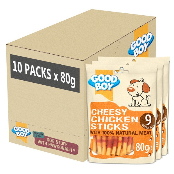 Good Boy Pawsley & Co Chicken & Cheese sticks 80g