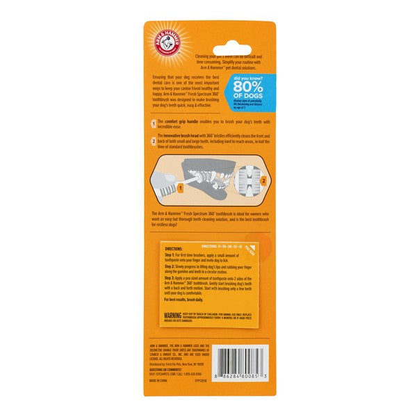 Arm and Hammer Fresh 360 Degree Toothbrush for Dogs