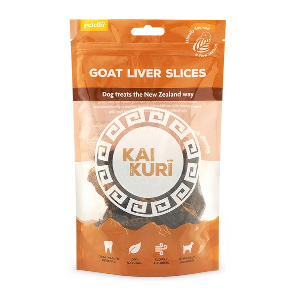 Kai Kuri Air-Dried Goat Liver Slice Dog Treat 100g