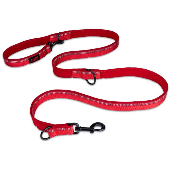 CoA Halti Double Ended Lead Red Small