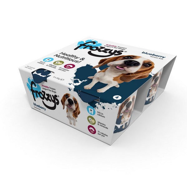 Frozzys Blueberry Frozen Yogurt for Dogs 4 x 85g