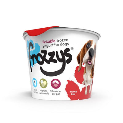 Frozzys Strawberry Frozen Yogurt for Dogs 85g