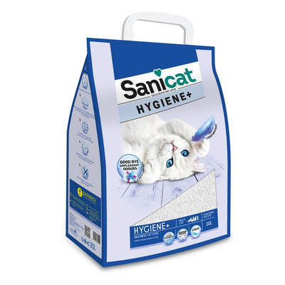 Sanicat Hygiene Plus Cat Litter 20L