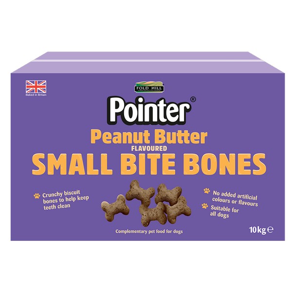 Pointer Petite Peanut Butter Flavoured Bones 10kg