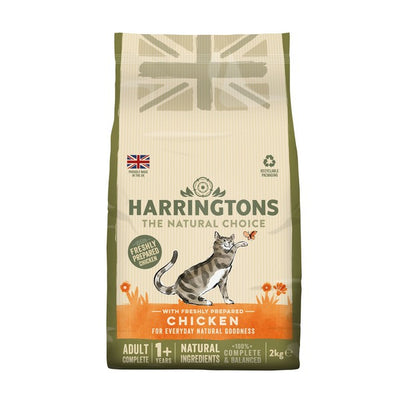 Harringtons Chicken Dry Adult Cat Food 2kg