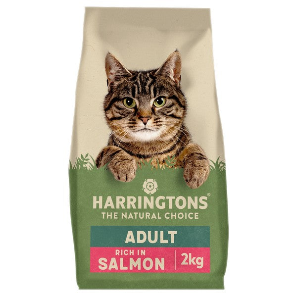 Harringtons Dry Cat Food Salmon 2kg