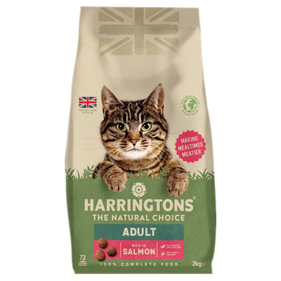 Harringtons Dry Cat Food Salmon 2kg