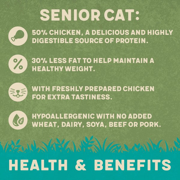 Harringtons Senior Dry Cat Food Chicken 2kg