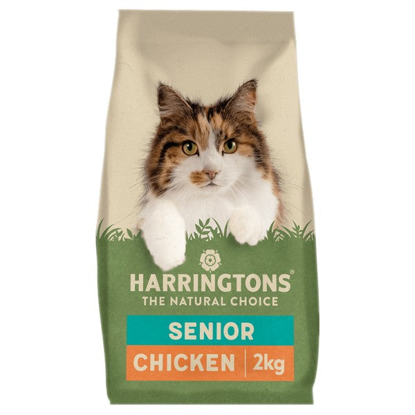 Harringtons Senior Dry Cat Food Chicken 2kg