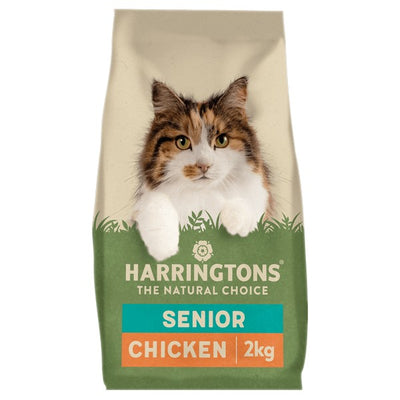 Harringtons Senior Dry Cat Food Chicken 2kg