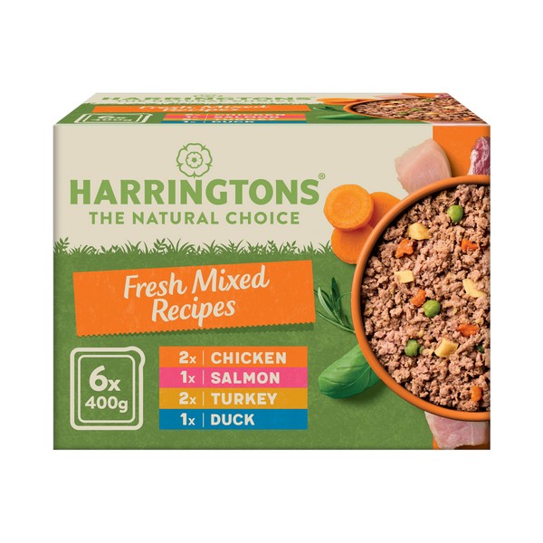 Harringtons Fresh Mixed Recipes with Veg Adult Grain Free 6 x 400g