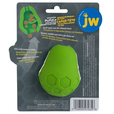 JW Tumble Teez Treat Toy Small Green