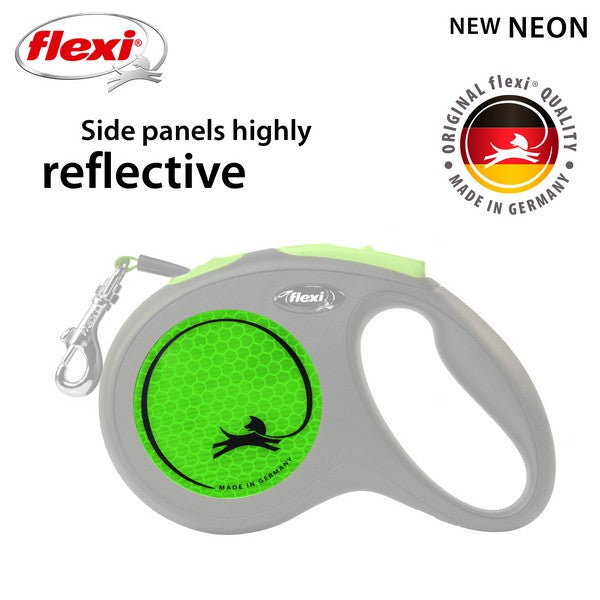 Flexi New Neon Tape Dog Lead