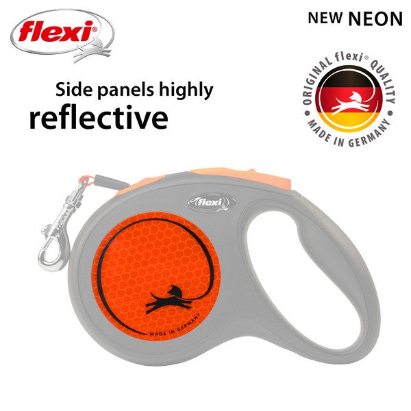 Flexi New Neon Tape Dog Lead