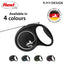 Flexi Black Design Cord Dog Lead