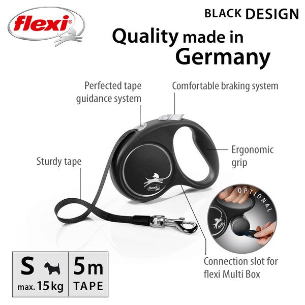 Flexi Black Design Tape 5m