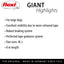 Flexi Giant M Tape 8m Yellow