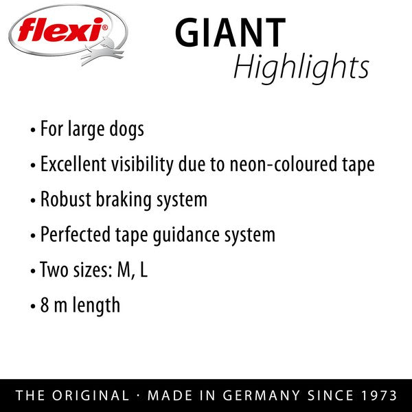 Flexi Giant M Tape 8m Yellow