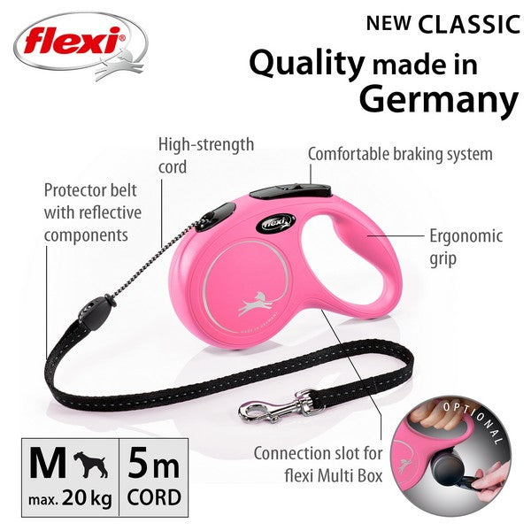 Flexi New Classic Cord Dog Lead