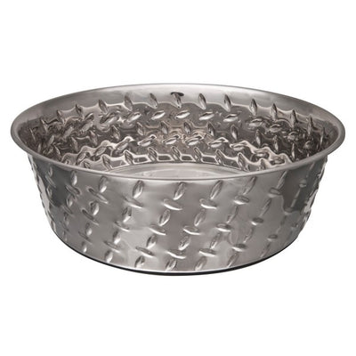 Diamond Plate Bowl With Non-Skid Bottom 1.89L