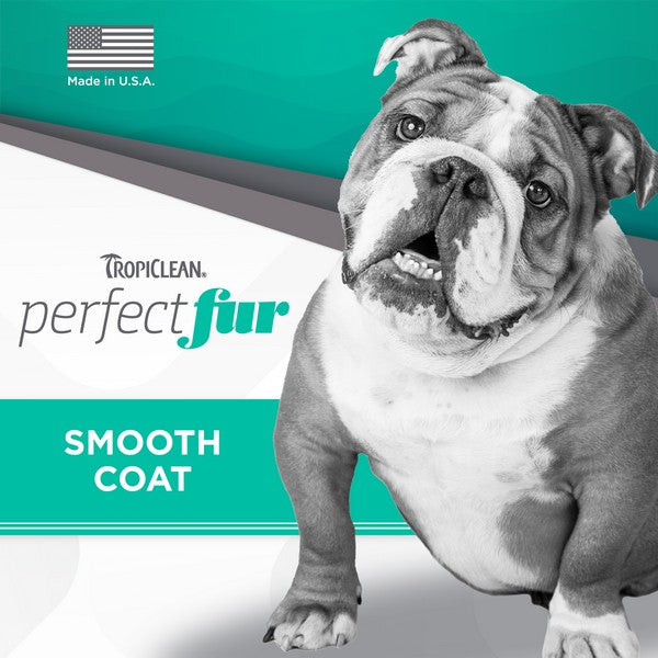 TropiClean Perfect Fur Smooth Coat Shampoo for Dogs