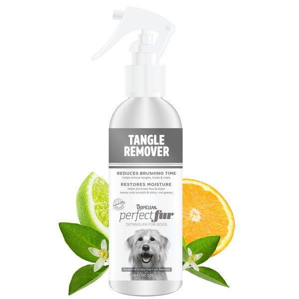 TropiClean Perfect Fur Tangle Remover Spray for Dogs