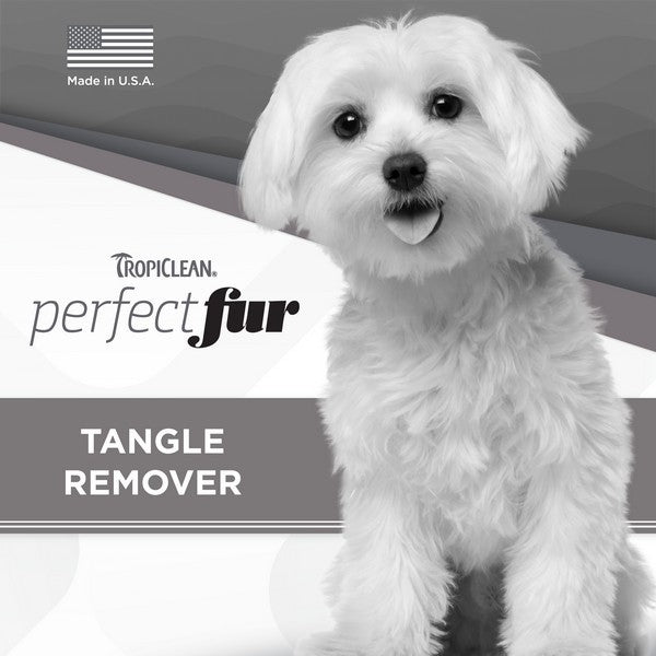 TropiClean Perfect Fur Tangle Remover Spray for Dogs