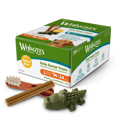 Whimzees Variety Value Box Large 14pk