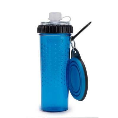 Dexas Snack-DuO with Companion Cup Pro Blue