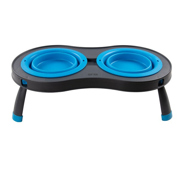 Dexas Double Elevated Feeder Large Pro Blue