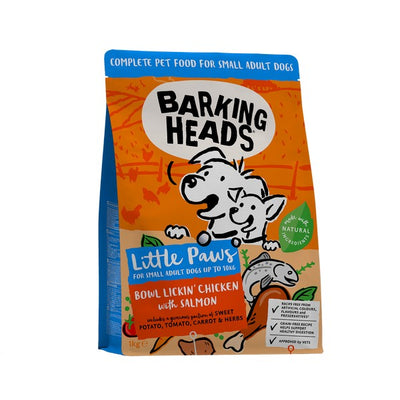 Barking Heads Little Paws Bowl Lickin Dog Food