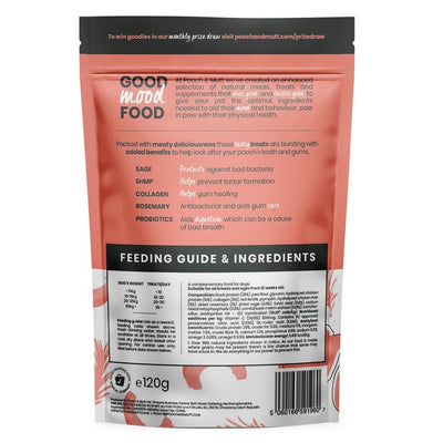 Pooch and Mutt Dental Probiotic Meaty Treats 120g