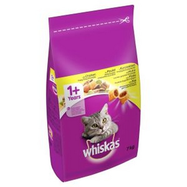 Whiskas 1+ Complete Dry Cat Food - Multiple Flavours