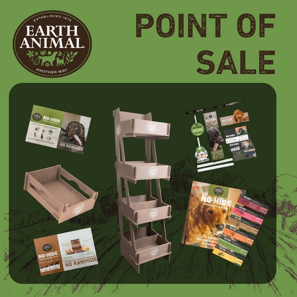 Earth Animal No Hide Venison STIX Counter Display Box 90