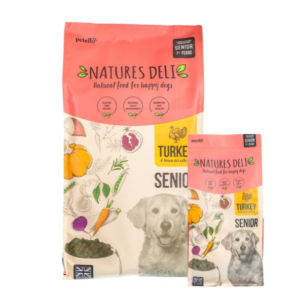 Natures Deli Senior Turkey and Rice 2kg