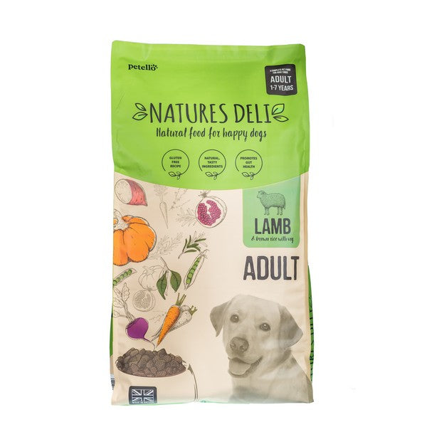 Natures Deli Adult Lamb and Rice 12kg