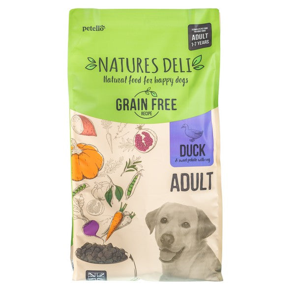 Natures Deli Adult GF Duck and Sweet Potato 12kg