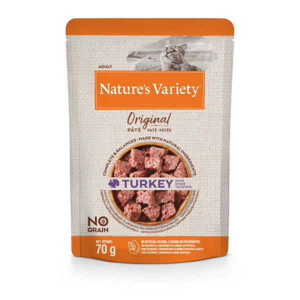 Natures Variety Original Multipack Pouches for Adult Cats 12x 70g