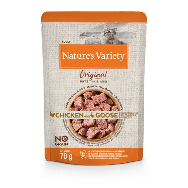 Natures Variety Original Multipack Pouches for Adult Cats 12x 70g