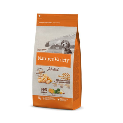 Natures Variety Selected Dry Junior Dog Free Range Chicken 2kg