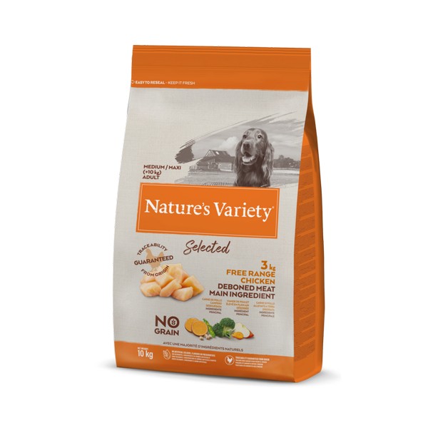 Natures Variety Selected Dry Med Adult Dog Chicken 10kg