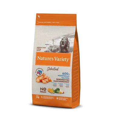 Natures Variety Selected Dry Med Adult Dog Salmon 2kg