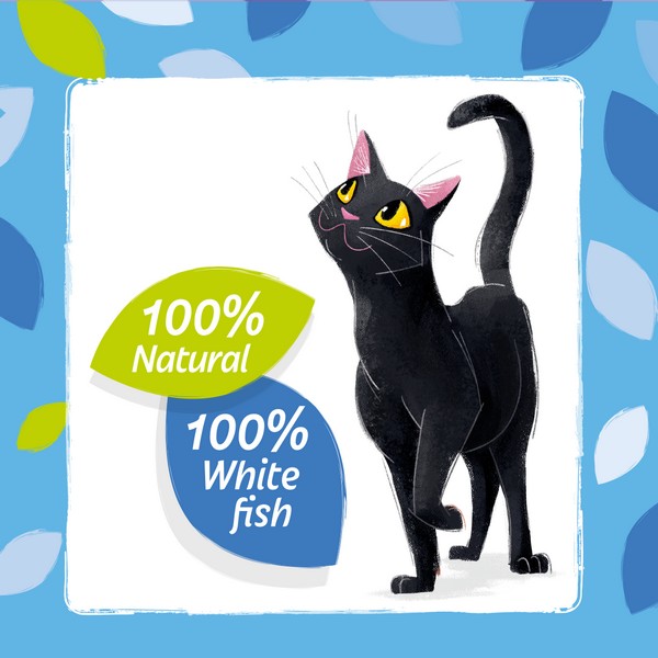 HiLife its only natural Whitefish Cat Treats 10g