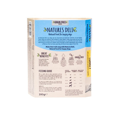 Natures Deli Puppy GF Turkey 395g