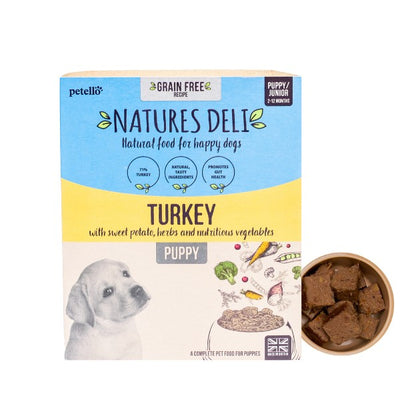 Natures Deli Puppy GF Turkey 395g